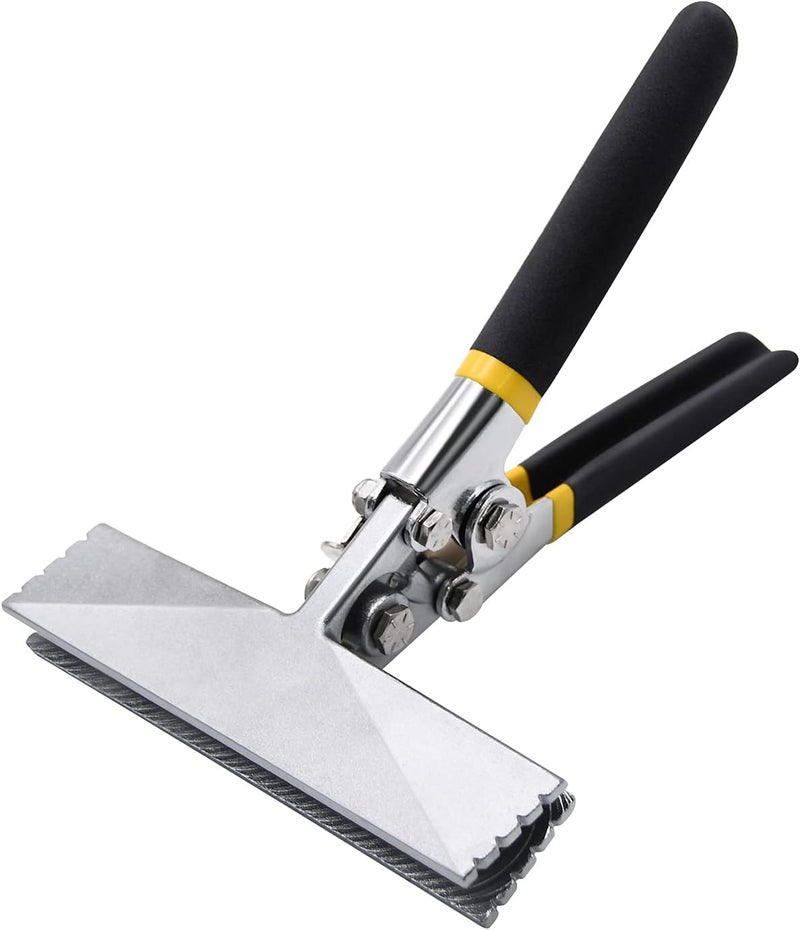 Mdvora Hand Seamer, 6in Straight Jaw Sheet Metal Bender Tools, Sheet Metal Seamer Form Edge Seamer Seaming Plier with Ergonomic Handle, for Bending and Flattening Sheet Metal Hand Tool - Image 1
